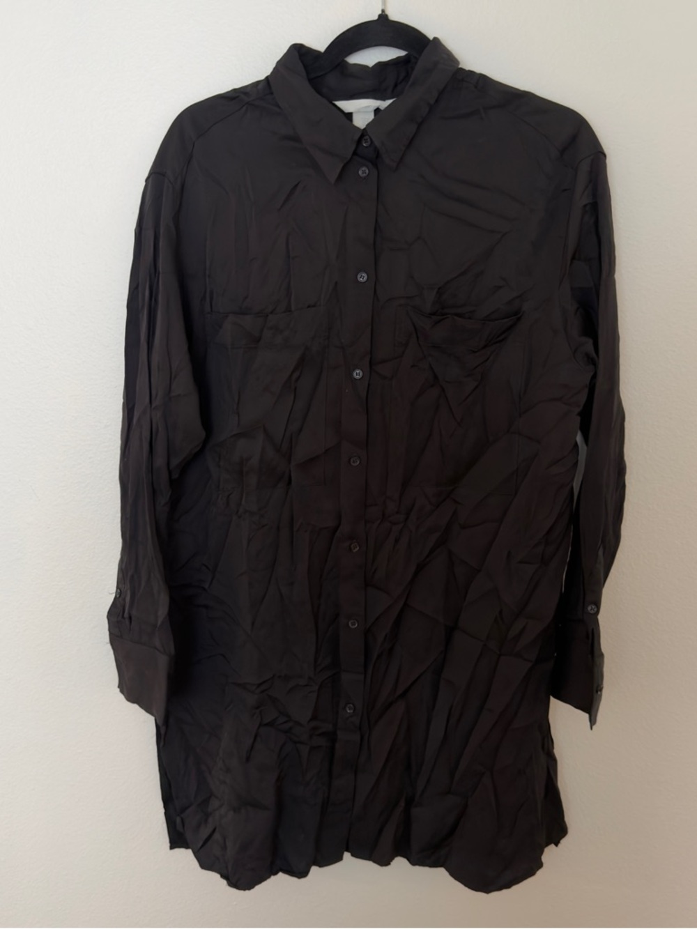 Women’s Black Button-Up shirt/dress